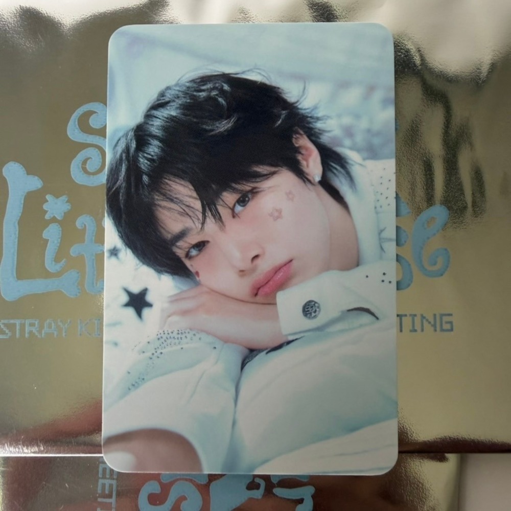 STRAY KIDS I.N. 6th Fan Meeting Stay In Our Little House Box Tape Photocard